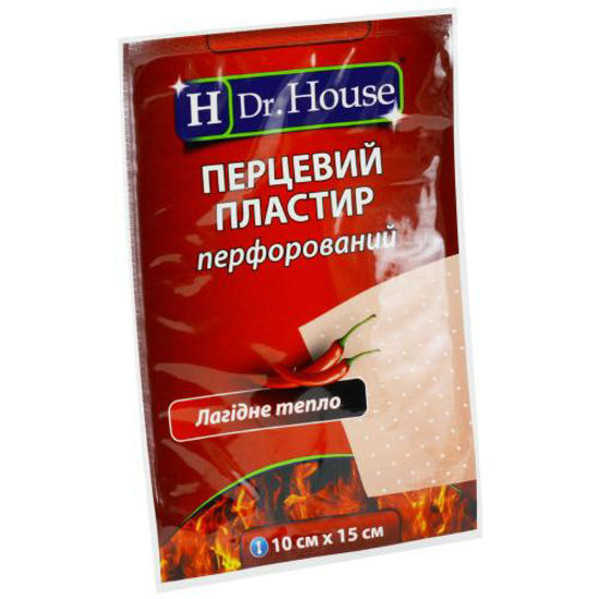 Пластырь перцовый H Dr. House (др.Хаус) 10 см х 15 см